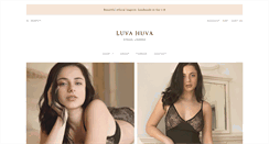 Desktop Screenshot of luvahuva.co.uk